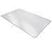 Schreibtischunterlage Transparent,90 * 40cm, PVC Tischschoner, wasserdicht, Geschmacklos, Runde Kanten, Rutschfest Strukturiert,Mauspad