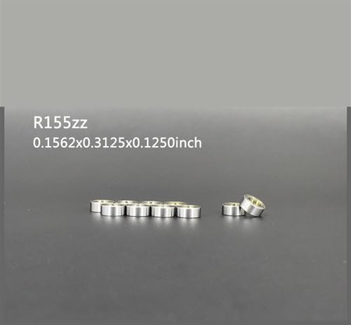 Rodamiento R155rodamientos de bolas ZZ de acero resistente para ejes de transmisión RC 3