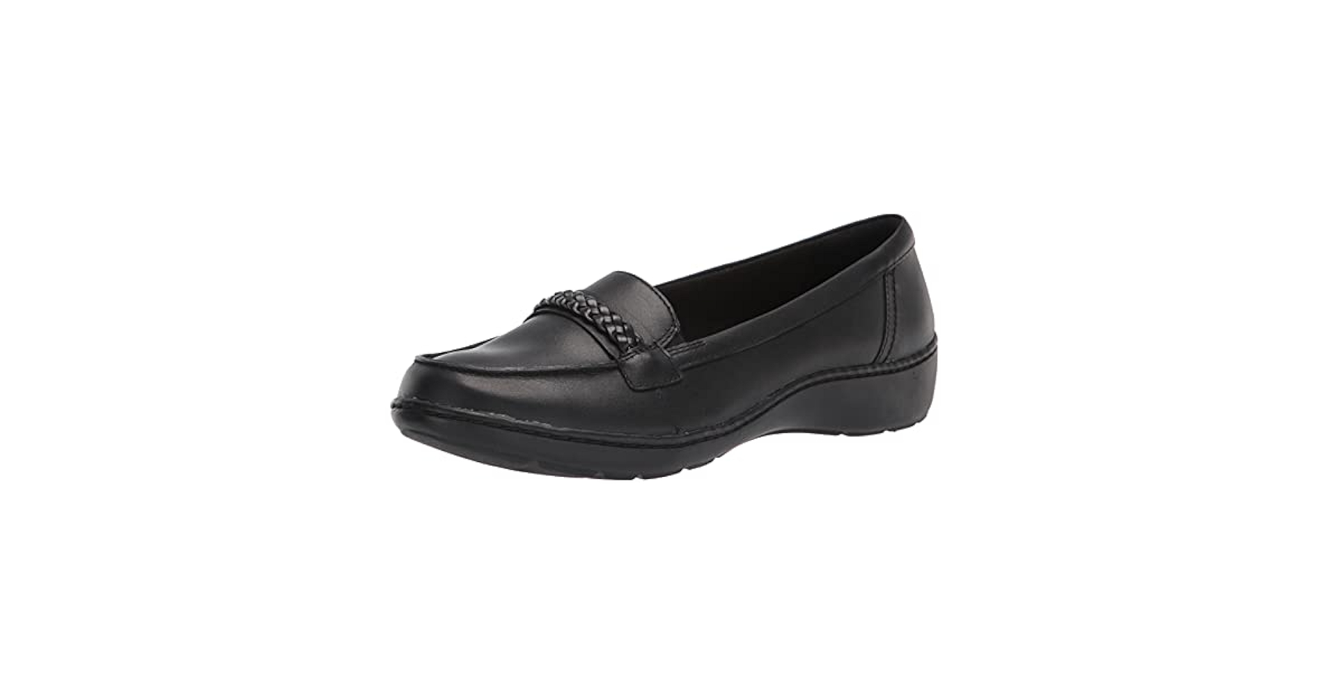 Clarks Cora Viola 22cm 本革 Amazon.com | Clarks Women's Cora Viola Loafer, Black Leather