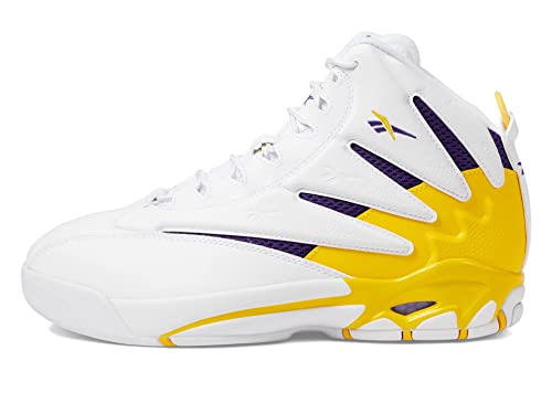 Reebok The Blast White/Always Yellow/Bold Purple Men's 10, Women's 11.5 Medium4