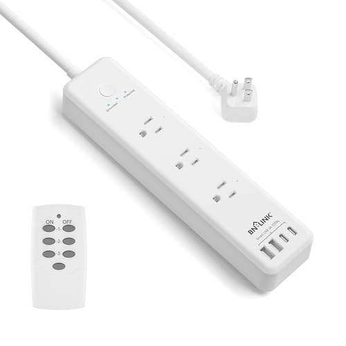 BN-LINK Remote Control Power Strip with USB Ports
