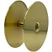 NU-Set 2171-3 NuSet Door Hole Cover Plate, Brass