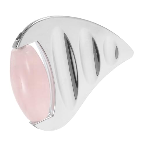 Masseur gua sha portable en acier inoxydable : soin visage compact éclat
