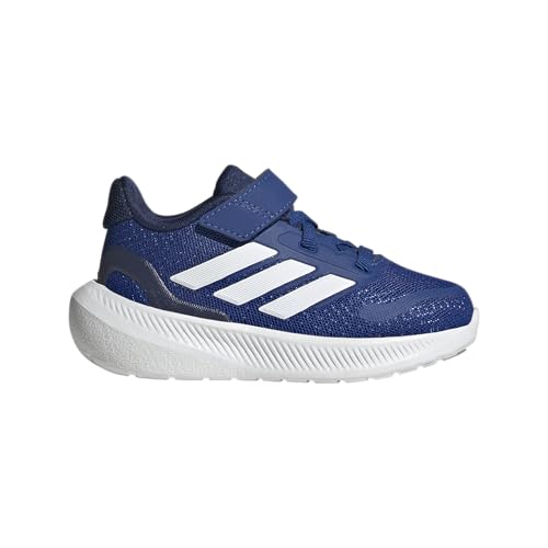 Image of adidas Baby Marvel Run Falcon 5 Elastic Lace & Strap Shoe