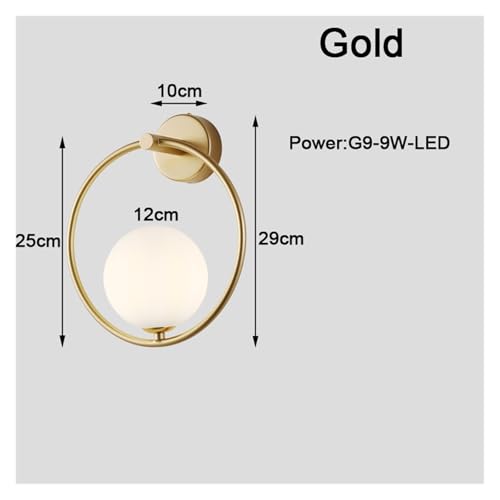 Lámparas de pared LED nórdicas para crear ambientes en dormitorios 2