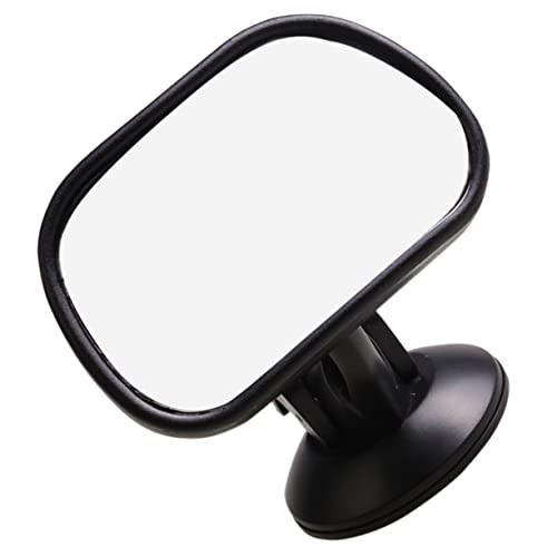 ULDIGI Wide Angle Rearview Mirror for Auto Rearview Mirror Suction Cup for Safety