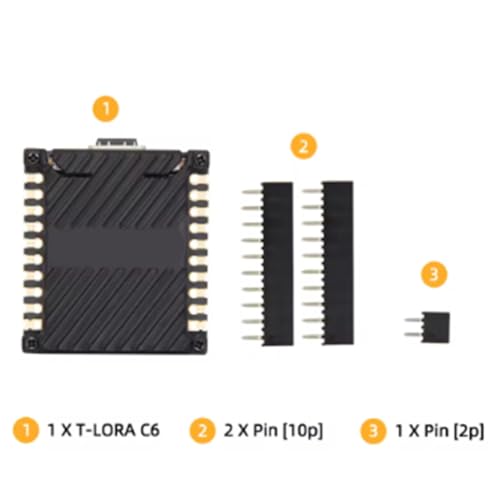 Módulo ESP32-C6 LoRaWAN de 915 MHz para telemetría y domótica rural 3