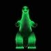 Super7 Reaction Figure Toho Godzilla Marusan L-Tail (Glow in The Dark) - 3.75