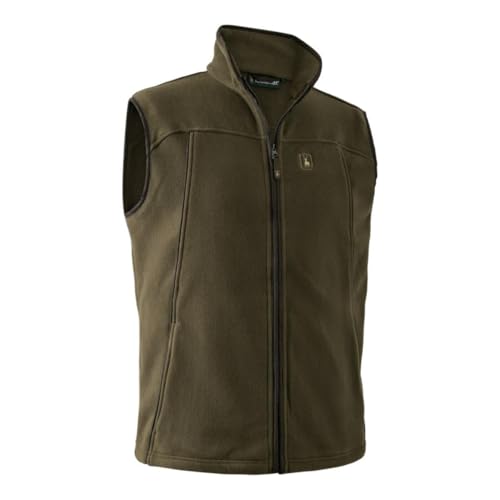 Deerhunter Eagle Fleece waistcoat Tarmac Green