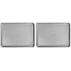 USA Pan Bakeware Nonstick Half Sheet Pan,Baking Sheet,Aluminized Steel,(Pack of 2)