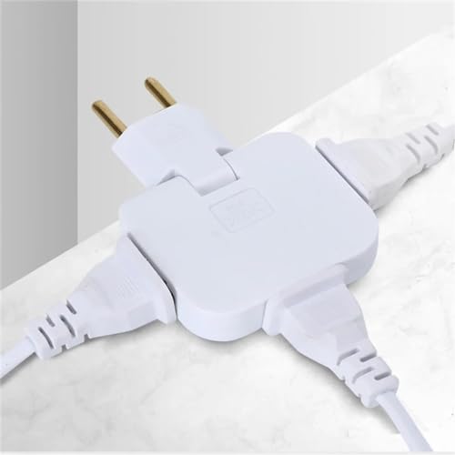 Image of Pack of 1 Adapter Wireless Rotatable Mini Outlet Foldable Adapter Plug Socket Rotate Plug Converter Universal Foldable Outlet Slim Wireless Charger for Multiple Devices