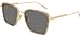 Produktbild Bottega Veneta Sonnenbrillen BV1008SK Beige Horn/Grey 55/20/145 Damen