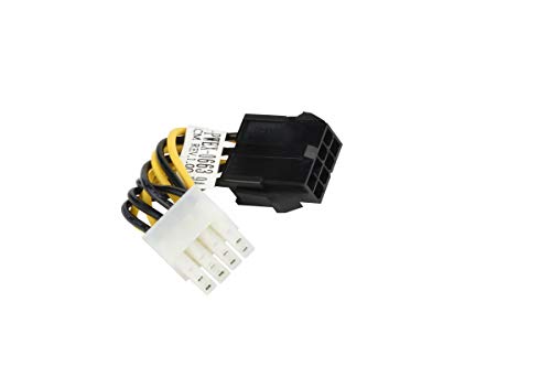 Cable de alimentación de la CPU de 8 pines hembra Supermicro CBL-PWEX-0663 para placa base interna 2