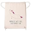 Mr. & Mrs. Panda wander rucksack Einhorn Yoga - Geschenk, Turnbeutel, Unicorn, Lustig, Achtsamkeit, Sportrucksack, Sport, gym, festival, Stoffbeutel #2