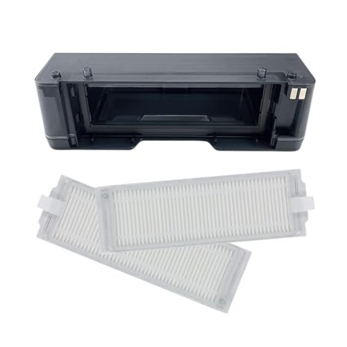 Szwaldaper For, for Xiaomi, Mijia STYTJ02YM MVXVC01-JG 2 in 1 Water Tank Dust Box Accessories With Hepa Filter Robot Vacuum Cleaner Parts Vacuum Cleaner Dustbin(3Pcs)