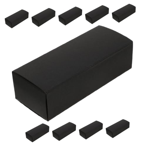 TOKIDNY 10個 クラフト紙製引き出し式収納ボックス 小型口?包装に 多用途リップスティック精油リップバーム香水瓶用 折りたたみ式携帯可能