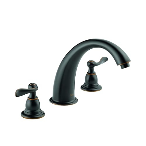 Delta Faucet Windemere Roman Tub Faucet - BT2796-OB - Bathroom Tub Faucet & Handles Set - Bathroom Accessories - Oil Rubbed Bronze (Valve Sold Separately)