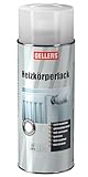 OELLERS At Work Heizkörperlack Spray, 400 ml - RAL 9002 Grauweiß, temperaturbeständig bis 120°C, für...