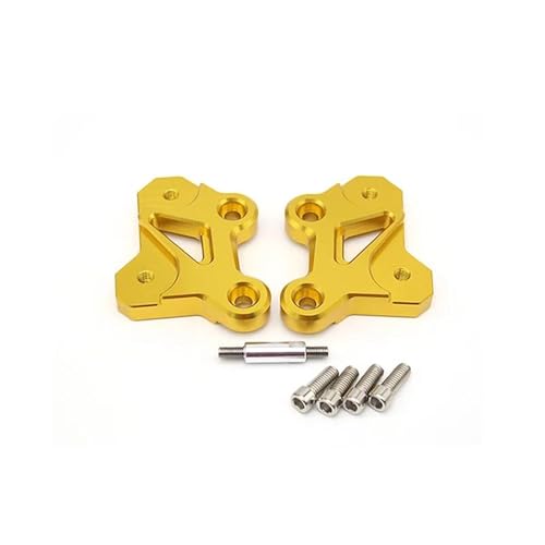 Pédales arrière surélevées Yamaha YZF R7 2021-2024 | Repose pieds aluminium moto