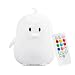 Yuede Kids Night Light (Silicone Light) USB Rechargeable Penguin Night Light, 9 Color Change Sensitive Tap Control for Baby/Kids/Adult Bedroom, Remote Control