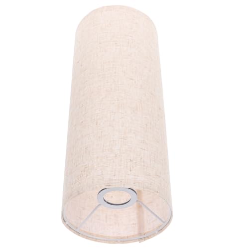TOBBOMEY Abat-Jour Cylindrique en Tissu pour Lampadaire 160X400 MM Abat-Jour Minimaliste Rond Long Éclairage Doux pour Salon et Bureau Abat-Jour de Rechange...