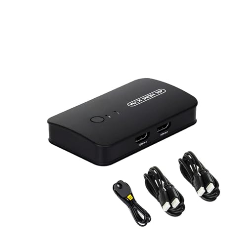 Conmutador KVM de monitor e impresora para teletrabajo eficiente