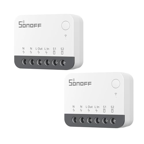 SONOFF Zigbee Smart Switch, funziona con Alexa & Google Home, 2 PACK, richiede Gateway ZigBee, richiede una linea neutra