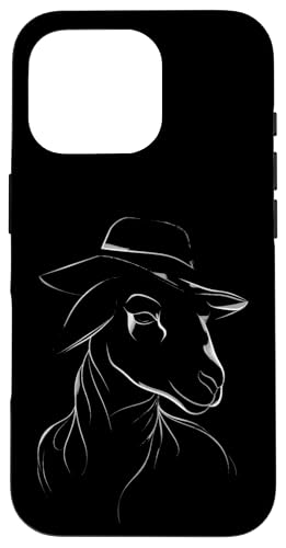 Dapper Llama Hat ���C���A�[�g �����̃A�E�g���C�� �X�}�z�P�[�X iPhone 16 Pro �p