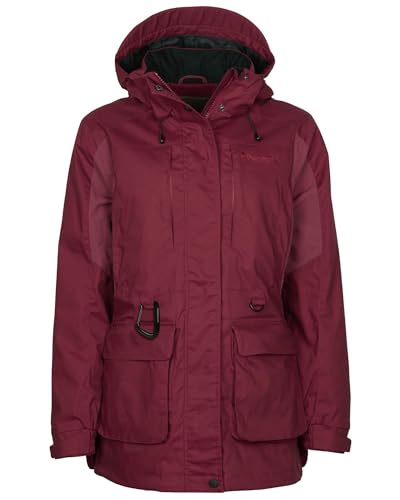 Pinewood Damen Hundesport Trainer Jacke - Outdoor Jacken für Damen - funktionell ausgestattete Jacke mit vielen Taschen und Platz für Hundetraining Zubehör - winddicht und wasserabweisend