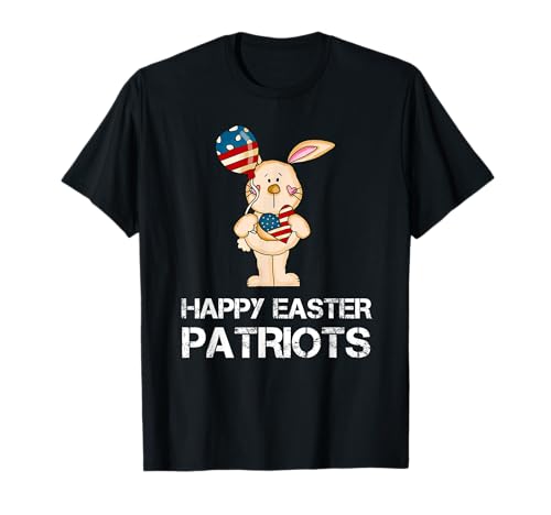 Patriotic Easter Bunny - American Flag Rabbit T-Shirt 1 Patriotic Easter Bunny - American Flag Rabbit T-Shirt