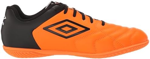 Umbro Men's Classico XI IC Indoor Soccer Shoe, Orange/Black/White, 10 | Image 5