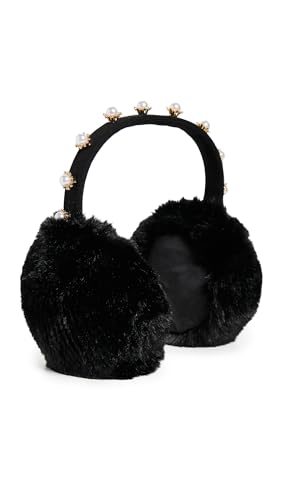 Lele Sadoughi Women's Pearl Starburst Earmuffs, Jet, One Size
