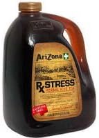 Arizona Decaf RX Stress Herbal Tea (4 PACK)(CAFFEINE FREE) (Item Size: 128 OZ.)(Case Contains: 512 OZ)