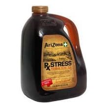 Arizona Decaf RX Stress Herbal Tea 4 PACKCAFFEINE FREE Item Size 128 OZ.Case Contains 512 OZ