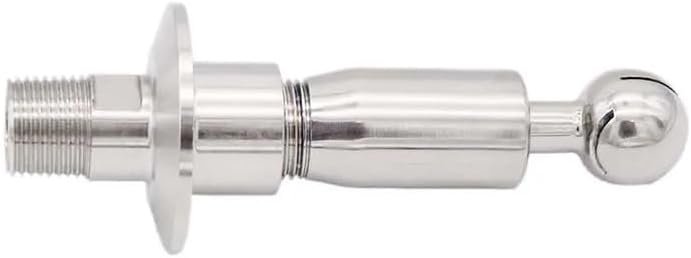 1.5"TC(50.5mm) Micro Spray Ball Rotating CIP 1/2"NPT Male/Female Opening Homebrew Beer Tank 304 Stainless Sanitary Homebrew(Male)