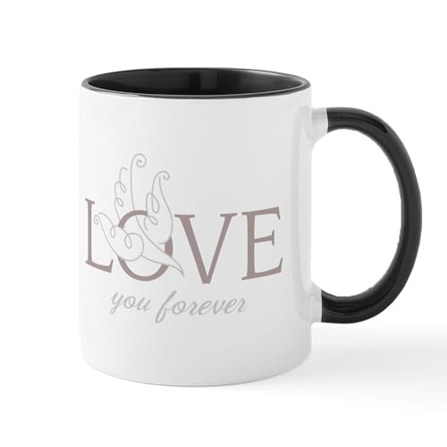 Taza de cerámica CafePress 11 oz blanca miniatura 1