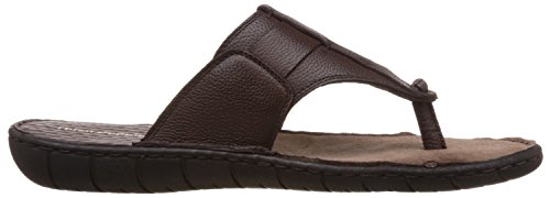 Hush Puppies Men's Sedan Thong Leather Flip Flops Thong Sandals