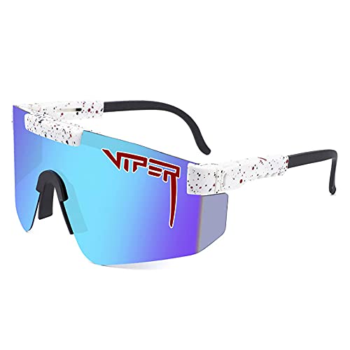 FTYYSWL Polarisierte Sport-Sonnenbrille für Herren und Damen, zum Radfahren, Angeln, Autofahren, Wandern, Mehrzweck-Sport-Sonnenbrille - D Cover
