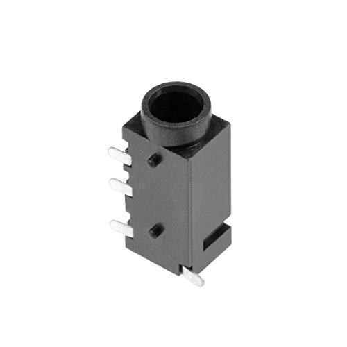 uxcell 30 piezas Conector Audio 3.5mm 4 pines miniatura 4