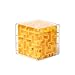 Produktbild Mini Labyrinth 3D Cube Transparente Perlen Spielzeug Dreidimensional Labyrinth Kugel Drehen Kinder Puzzle Intelligenz Spielzeug Gelb 1pc