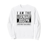 I am the Legend シャツ、ジョセフへのギフトアイデア トレーナー