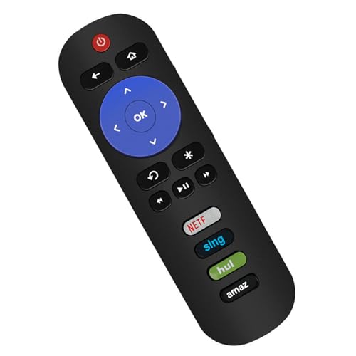 Image of New Remote Control fit for TCL Roku TV 49S405 32S305 40FS4610R 43S405 32S3750 40S305 43S305 55S405 32FS4610R 32S800 32S3850B 40S3800 55US57 50UP120 28S3750 49S305 65S405 50FS3800 40FS3750 32S3850P