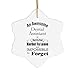 Thank You Gifts for Dental Assistant Snowflake Ornament for Christmas Tree Dentist Dentistry Operator Dental Clinic Appreciation Birthday Merry Xmas New Year Party Him Her