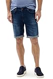 Superbequeme Jeans-Shorts von Brax aus hochwertigem Stretch-Denim mit softer Oberfläche.