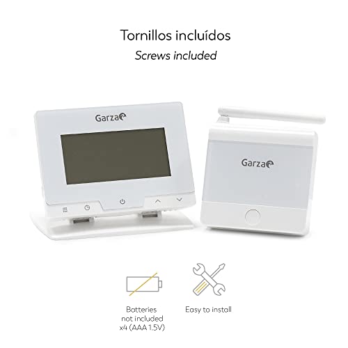 Termostato inalámbrico Garza programable para calderas domésticas 4