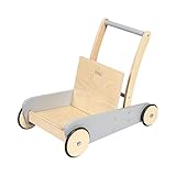 pinolino lauflernwagen kimi rot Die große Ladefläche bietet mit einem Bodenmaß von 29 x 24 cm jede Menge Platz für die wichtigsten Spielsachen