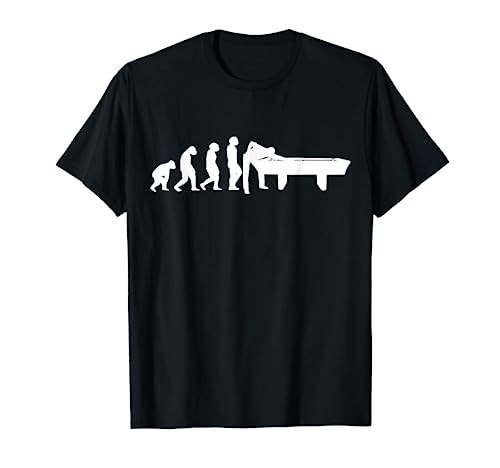 Billiard pool table games sticks EVOLUTION snooker Billiard T-Shirt