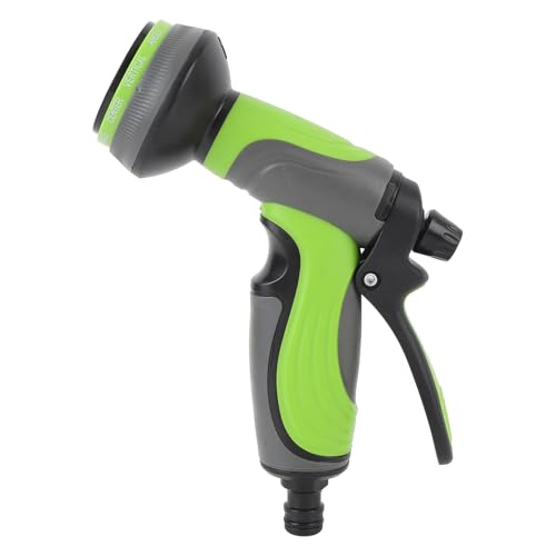 ガーデンホースノズル ABS TPR 10 モード調整可能な高圧水ノズル噴霧器ガーデニング芝生ケア車のクリーニング