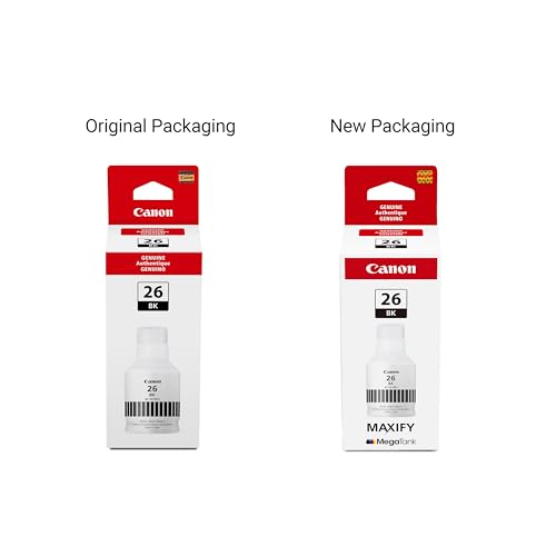 Canon GI-26 Genuine Pigment Black Ink Bottle, Compatible with MegaTank GX7120, GX6120, GX5120, GX6020, GX7020, GX6021, GX7021, GX5020, GX4020, and GX3020 Printers - image 4