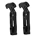 DOITOOL 2pcs Rubber Lock Toolbox Hooks Refrigerator Tool Chest Freezer Latch to Keep Door Closed Cabinet Latch Flexible Draw Latches Freezer Door Latches Fridge Latch Shockproof Handle